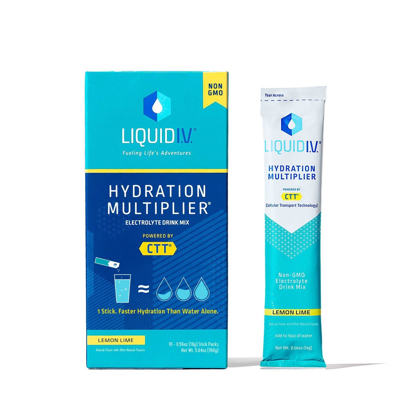 LIQUID IV Watermelon Hydration Drink Mix 10 Count, 0.56 OZ